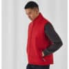 Brand on marquage sûre impression flocage et broderie personnalisé sur veste doudoune sans manche pour homme rouge homme