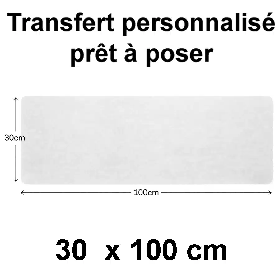 Transfert dtf personnalisé en planche à l'unité au mètre